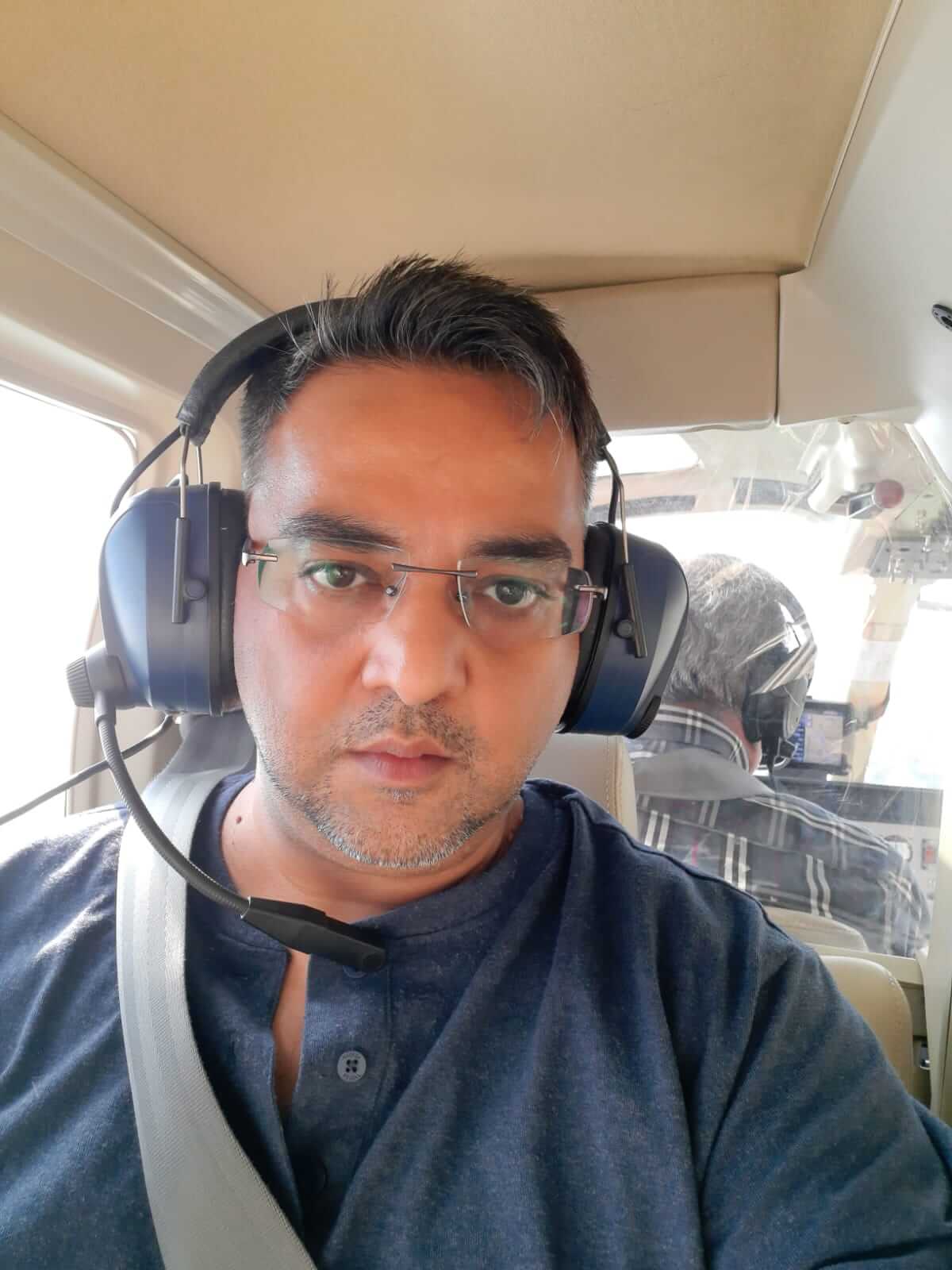 Mohit Mahajan, Chief of Flight Safety/Quality Manager, Aviation Wing,BSPL
